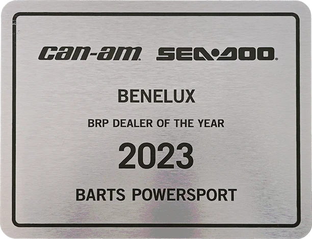BRP Dealer of the Year Benelux 2023 – Barts Powersport