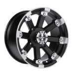 Lockout 393 14 inch velg van Vision - achter