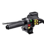 Combinatie verwarmde handgrepen en gashendel