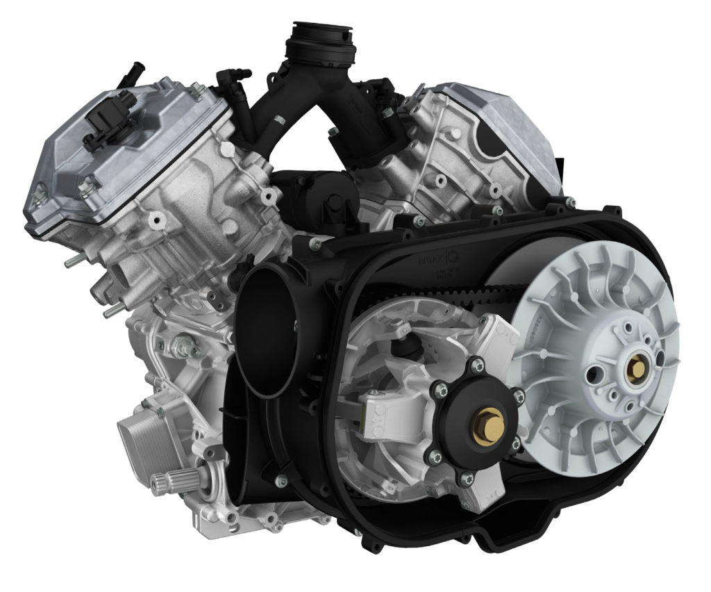 Rotax motor: 999cc V-twin 101 pk